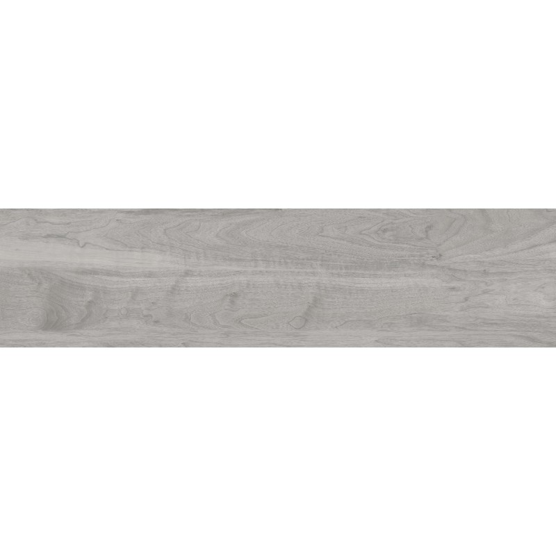 Mexen Riga Grès gris émaillé rectifié G1, carreau effet bois pour sol et mur 120 x 30 cm, mat - TL713-120-030-04