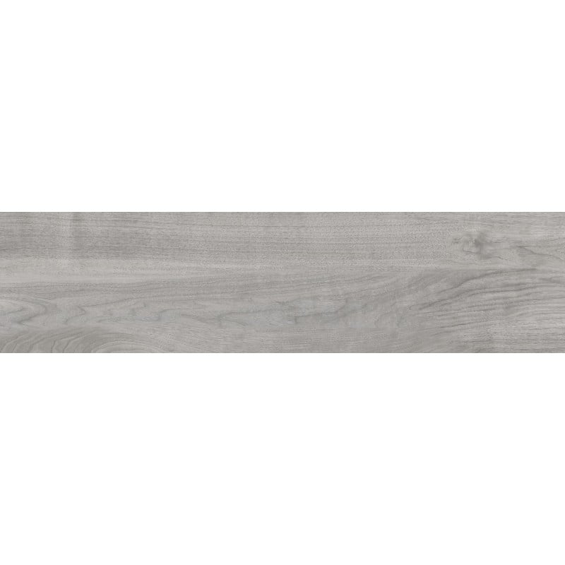 Mexen Riga Grès gris émaillé rectifié G1, carreau effet bois pour sol et mur 120 x 30 cm, mat - TL713-120-030-04