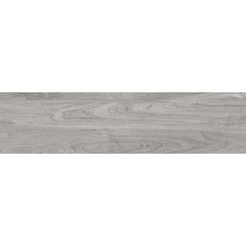 Mexen Riga Grès gris émaillé rectifié G1, carreau effet bois pour sol et mur 120 x 30 cm, mat - TL713-120-030-04