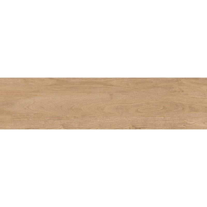 Mexen Riga Gres émaillé rectifié Honey G1, carreau effet bois pour sol et mur 120 x 30 cm, mat - TL713-120-030-06