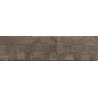 Mexen Riga Lyon Choco grès émaillé rect. G1, carreau mural aspect bois 120 x 30 cm, mat - TL713-120-030-52