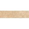 Mexen Riga Lyon Crema grès émaillé rectifié G1, carreau mural effet bois 120 x 30 cm, mat - TL713-120-030-53