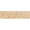 Mexen Riga Lyon Crema grès émaillé rectifié G1, carreau mural effet bois 120 x 30 cm, mat - TL713-120-030-53