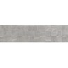 Mexen Riga Lyon Grey grès émaillé rectifié G1, carreau mural effet bois 120 x 30 cm, mat - TL713-120-030-54