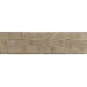 Mexen Riga Lyon Grigio grès émaillé rectifié G1, carreau mural effet bois 120 x 30 cm, mat - TL713-120-030-55