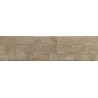 Mexen Riga Lyon Grigio grès émaillé rectifié G1, carreau mural effet bois 120 x 30 cm, mat - TL713-120-030-55