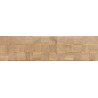 Mexen Riga Lyon Honey grès émaillé rect. G1, carreau mural effet bois 120 x 30 cm, mat - TL713-120-030-56
