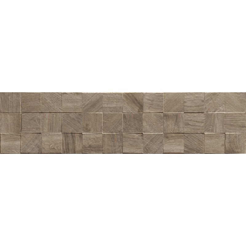 Mexen Riga Lyon Natural grès émaillé rectifié. G1, carreau mural imitation bois 120 x 30 cm, mat - TL713-120-030-57