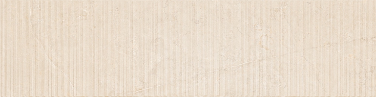 Mexen Flamingo Mayolica Crema grès émaillé rec. G1, carreau mural 120 x 30 cm, carving - TL715-120-030-51