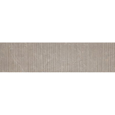 Mexen Flamingo Mayolica Mocha grès émaillé rect. G1, carreau mural 120 x 30 cm, carving - TL715-120-030-53