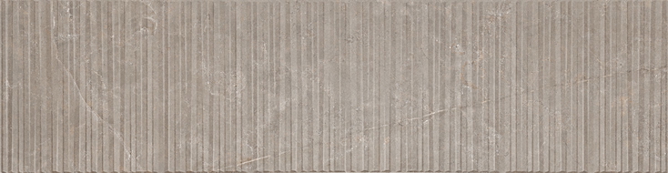 Mexen Flamingo Mayolica Mocha grès émaillé rect. G1, carreau mural 120 x 30 cm, carving - TL715-120-030-53