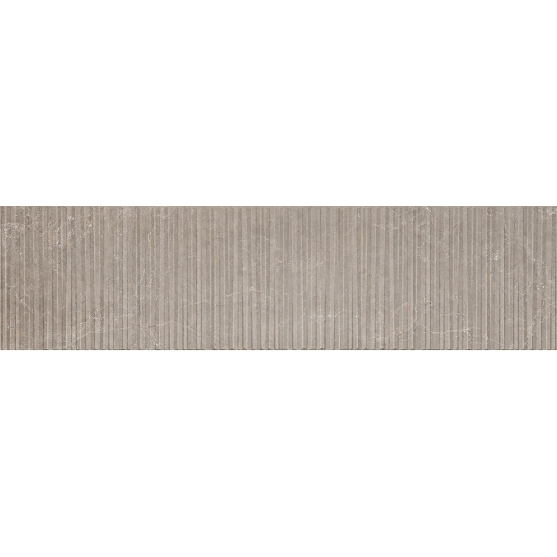 Mexen Flamingo Mayolica Mocha grès émaillé rect. G1, carreau mural 120 x 30 cm, carving - TL715-120-030-53