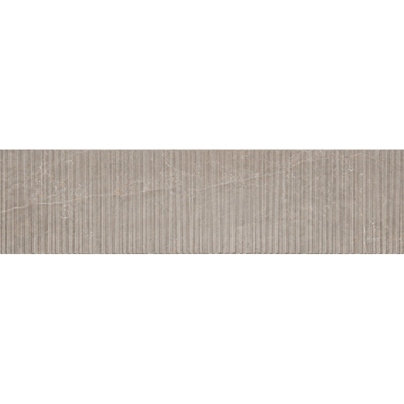 Mexen Flamingo Mayolica Mocha grès émaillé rect. G1, carreau mural 120 x 30 cm, carving - TL715-120-030-53