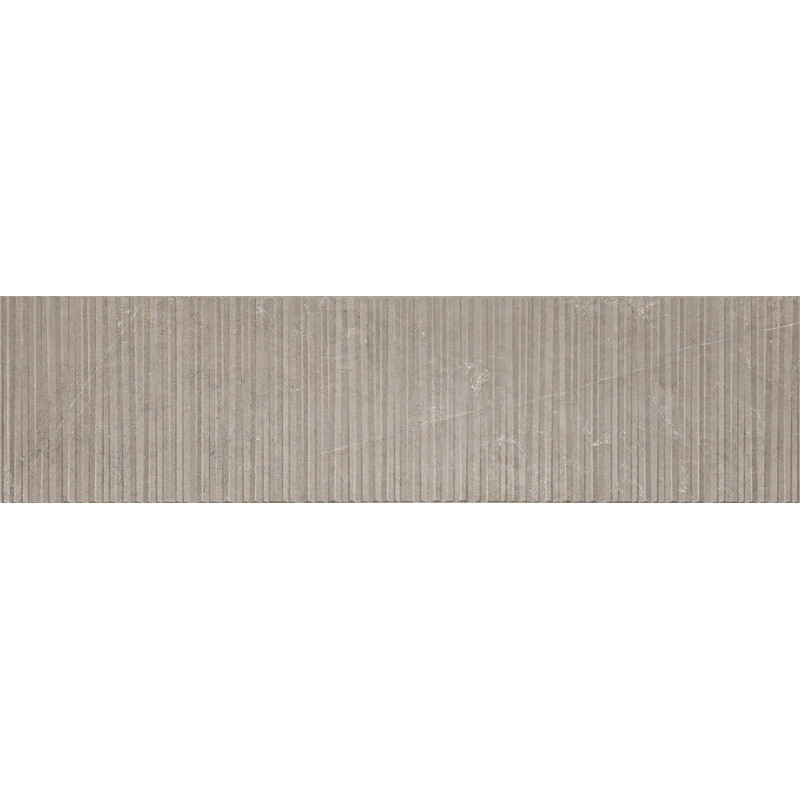 Mexen Flamingo Mayolica Mocha grès émaillé rect. G1, carreau mural 120 x 30 cm, carving - TL715-120-030-53