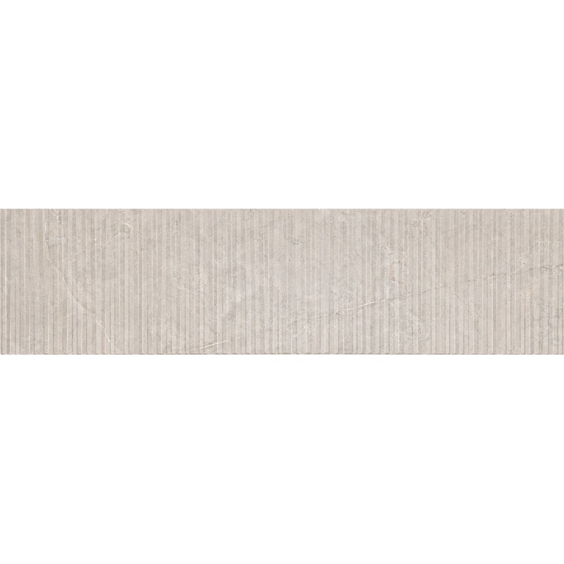 Mexen Flamingo Mayolica Naturel grès émaillé rectifié G1, carreau mural 120 x 30 cm, carving - TL715-120-030-54