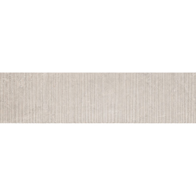 Mexen Flamingo Mayolica Naturel grès émaillé rectifié G1, carreau mural 120 x 30 cm, carving - TL715-120-030-54