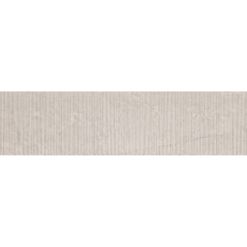 Mexen Flamingo Mayolica Naturel grès émaillé rectifié G1, carreau mural 120 x 30 cm, carving - TL715-120-030-54