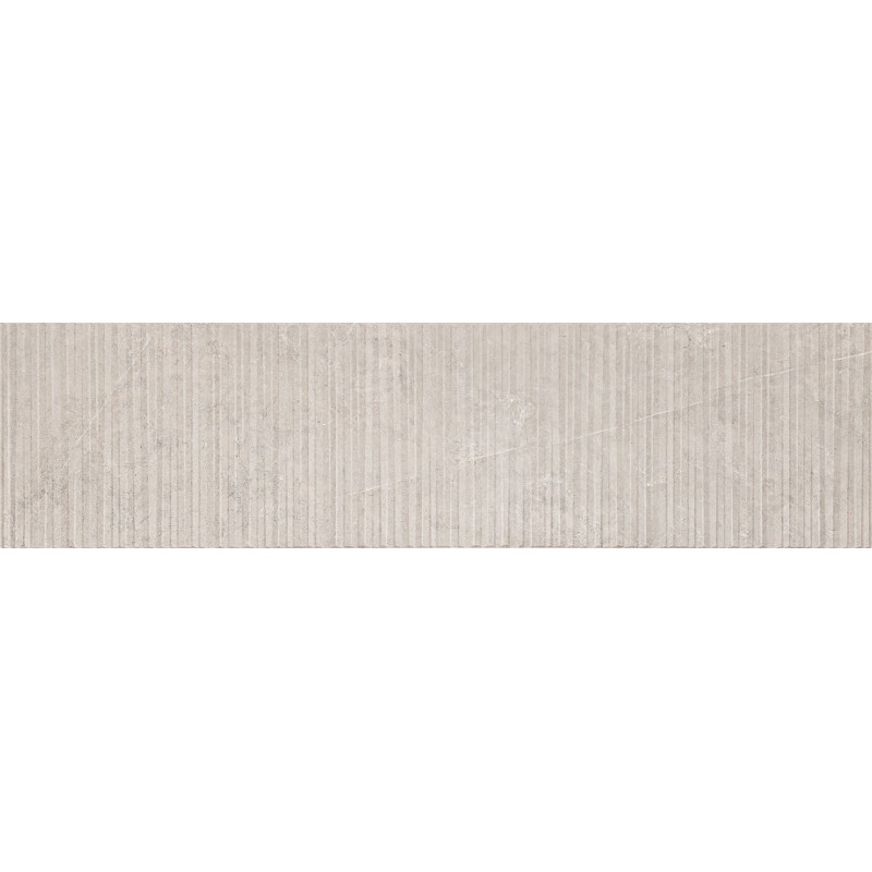 Mexen Flamingo Mayolica Naturel grès émaillé rectifié G1, carreau mural 120 x 30 cm, carving - TL715-120-030-54
