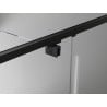 Mexen Exo-3S cabine de douche 3 parois pivotante 125 x 90 cm, transparent, noir - 819-125-090-70-00-3S