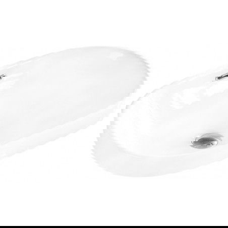 Mexen Viki lavabo encastré dans le comptoir 61 x 40 cm, Blanc - 25356100