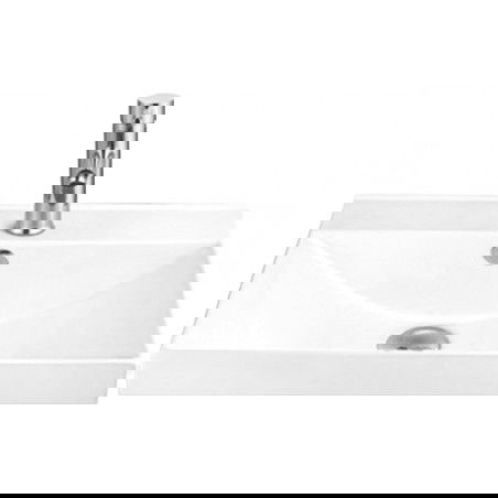 Mexen Mila lavabo encastré dans le comptoir 60 x 46 cm, Blanc - 25296000
