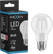 Mexen Vintis Ampoule à filament LED E27, A60, 4W, 55 lm, bleu - L150-E27-04XX-47