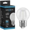 Mexen Vintis Ampoule filament LED E27, G45, 4W, 55 lm, bleue - L156-E27-04XX-47