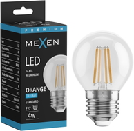 Mexen Vintis Ampoule LED filament E27, G45, 4W, 55 lm, orange - L156-E27-04XX-48