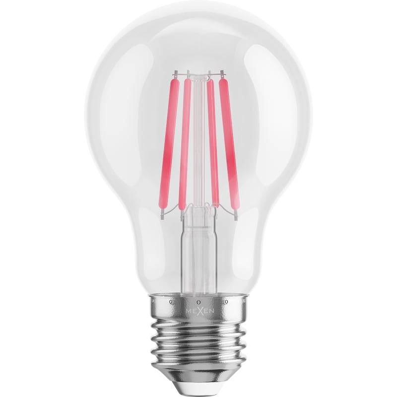 Mexen Vintis 6x ampoule à filament LED E27, A60, 4W, 55 lm, rouge - L150-E27-04XX-45x06