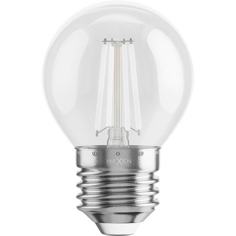Mexen Vintis 6x Ampoule filament LED E27, G45, 4W, 55 lm, bleu - L156-E27-04XX-47x06