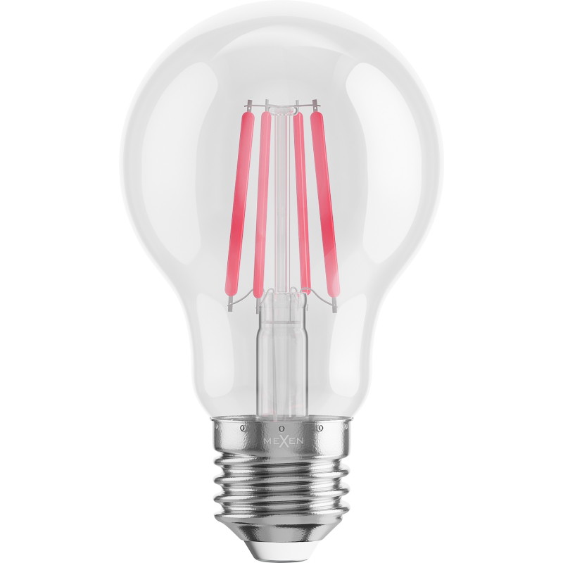 Mexen Vintis 10x Ampoule à filament LED E27, A60, 4W, 55 lm, rouge - L150-E27-04XX-45x10