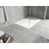Mexen Hugo receveur de douche rectangulaire SMC 110 x 80 cm, pierre blanche - 42158011