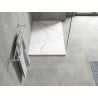 Mexen Hugo receveur rectangulaire SMC 130 x 90 cm, pierre blanche - 42159013