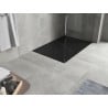 Mexen Hugo receveur de douche rectangulaire SMC 100 x 70 cm, pierre noire - 42757010