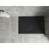 Mexen Hugo receveur de douche rectangulaire SMC 110 x 70 cm, pierre noire - 42757011