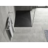 Mexen Hugo receveur de douche rectangulaire SMC 120 x 70 cm, pierre noire - 42757012