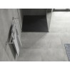 Mexen Hugo receveur de douche carré SMC 70 x 70 cm, pierre noire - 42757070