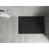 Mexen Hugo receveur de douche rectangulaire SMC 80 x 70 cm, pierre noire - 42757080