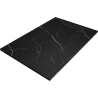Mexen Hugo receveur de douche rectangulaire SMC 80 x 70 cm, pierre noire - 42757080