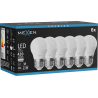 Mexen Nova 6x Ampoule LED E27, G45, 4W, Neutre - 4000K, 420 lm - L101-E27-0440-01x06