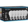 Mexen Nova 6x Ampoule LED E27, G45, 6W, Neutre - 4000K, 630 lm - L101-E27-0640-01x06