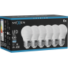 Mexen Nova 6x Ampoule LED E27, G45, 6W, Froid - 6500K, 630 lm - L101-E27-0665-01x06