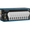 Mexen Nova 10x Ampoule LED E27, G45, 7W, Chaude - 3000K, 735 lm - L101-E27-0730-01x10