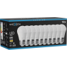 Mexen Nova 10x Ampoule LED E27, G45, 8W, Chaude - 3000K, 840 lm - L101-E27-0830-01x10