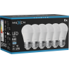 Mexen Nova 6x Ampoule LED E27, G45, 8W, Froid - 6500K, 840 lm - L101-E27-0865-01x06