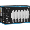 Mexen Nova 6x Ampoule LED E14, C37, 5W, Neutre - 4000K, 525 lm - L102-E14-0540-01x06