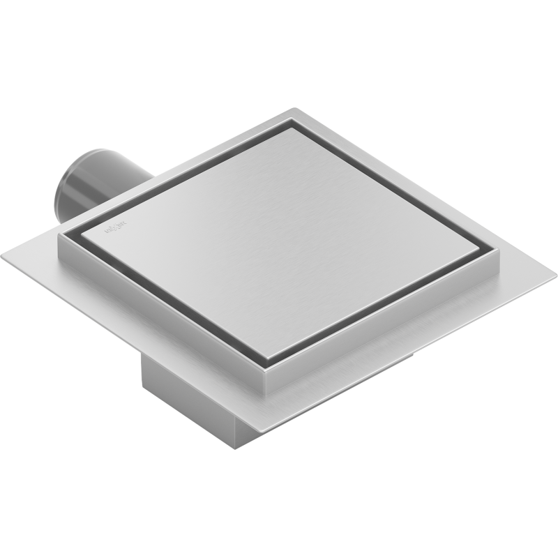 Mexen Flat-Q M13 caniveau de sol carré 20 x 20 cm, inox - 1010020