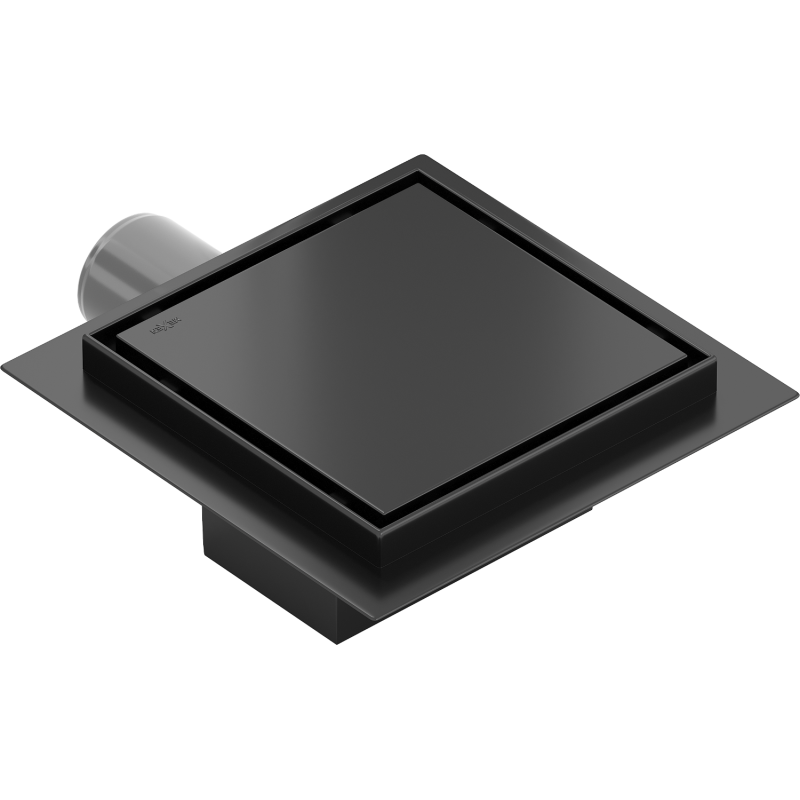 Mexen Flat-Q M13 drain de sol carré 25 x 25 cm, noir - 1710025