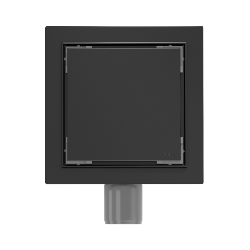 Mexen Flat-Q M13 drain de sol carré 25 x 25 cm, noir - 1710025