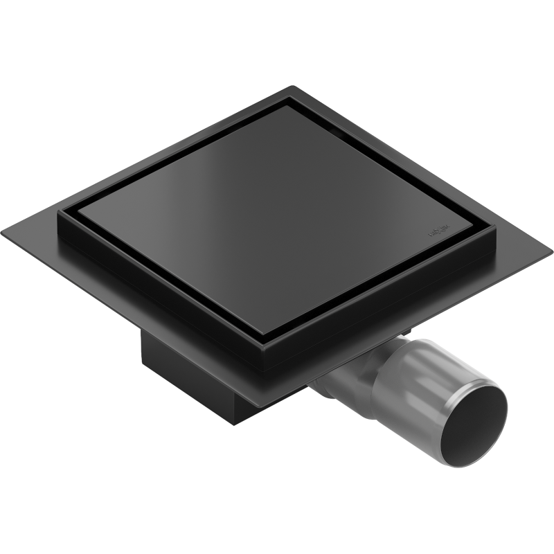 Mexen Flat-Q M13 drain de sol carré 25 x 25 cm, noir - 1710025
